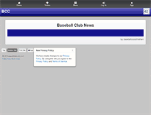 Tablet Screenshot of chathambaseball.com.assn.la