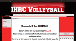 Desktop Screenshot of ihrecevents.assn.la