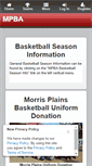 Mobile Screenshot of mpbasketball.assn.la
