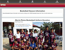 Tablet Screenshot of mpbasketball.assn.la